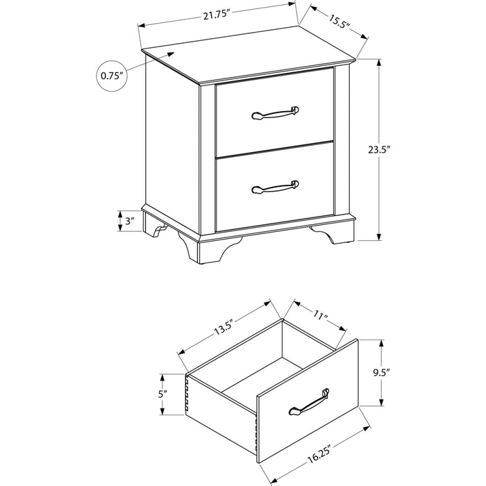 Nightstand - Oak