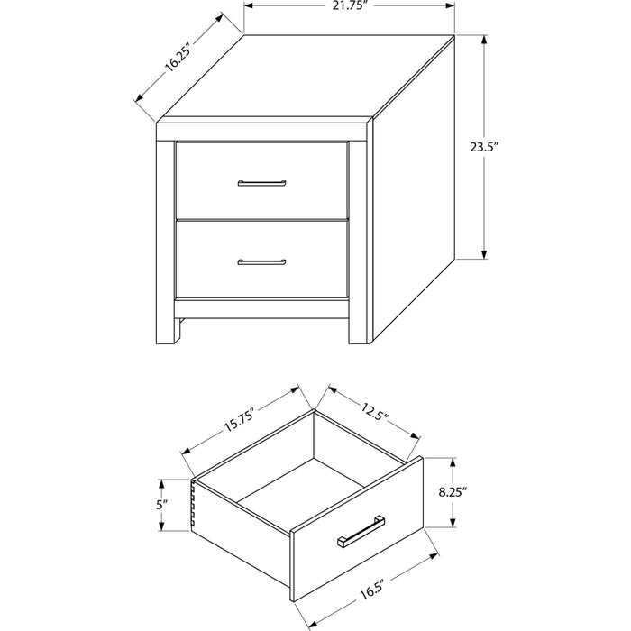 Nightstand - Oak