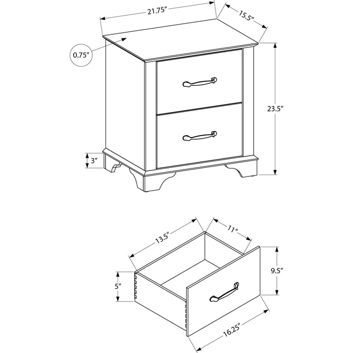 Nightstand - Oak