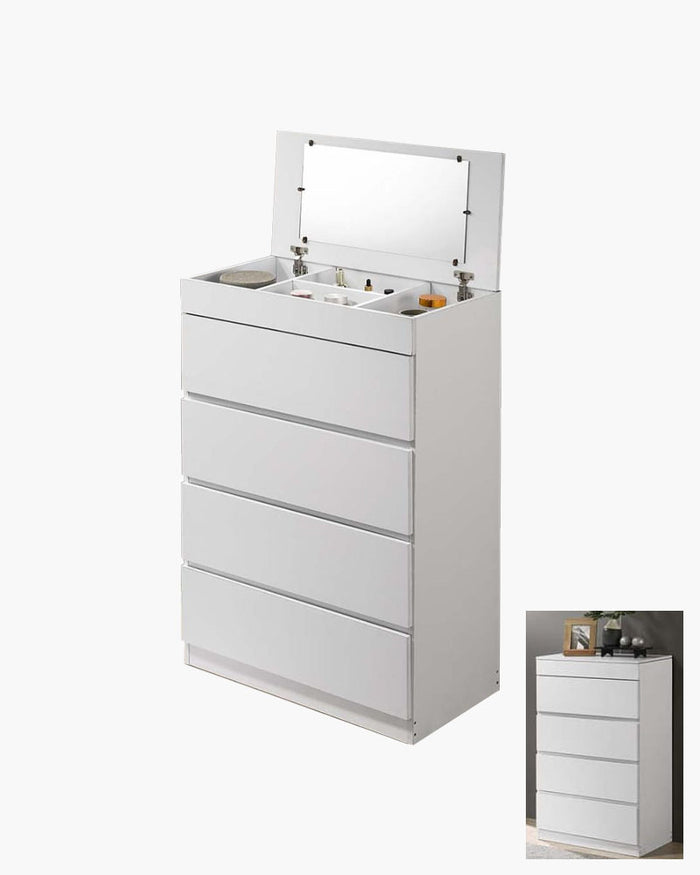 Nishak Chest of Drawer with Mirror