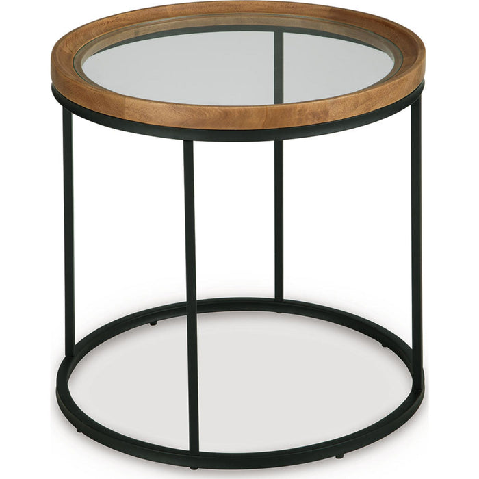 Noraluna End Table - Medium Brown