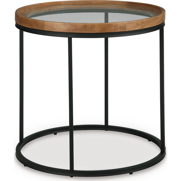 Noraluna End Table - Medium Brown