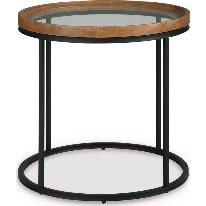 Noraluna End Table - Medium Brown