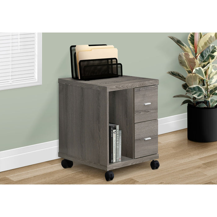 Office Cabinet - with 2 Drawers on Castors