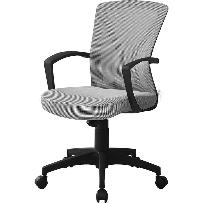 Office Chair - Black Base on Castors