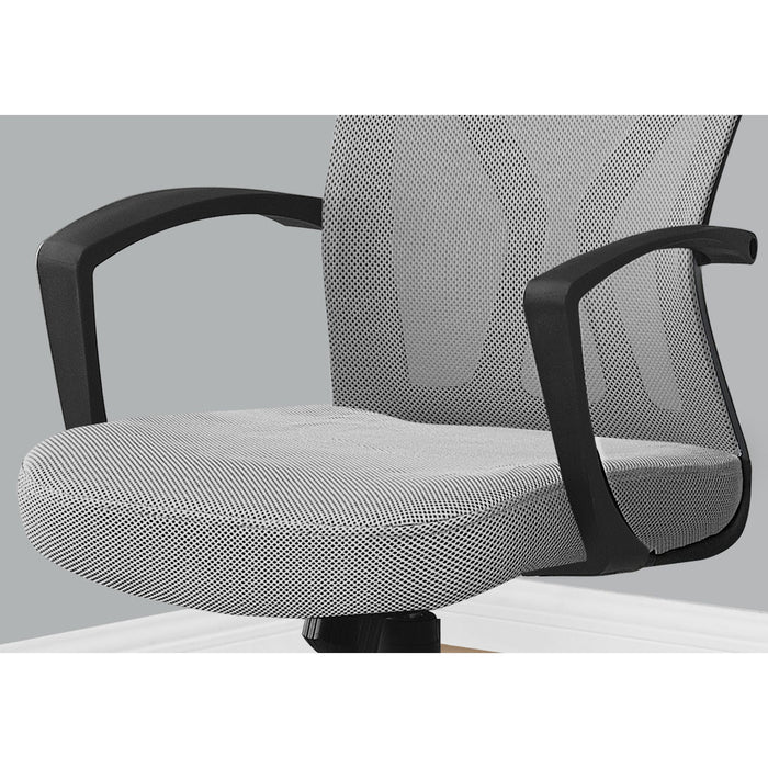 Office Chair - Black Base on Castors