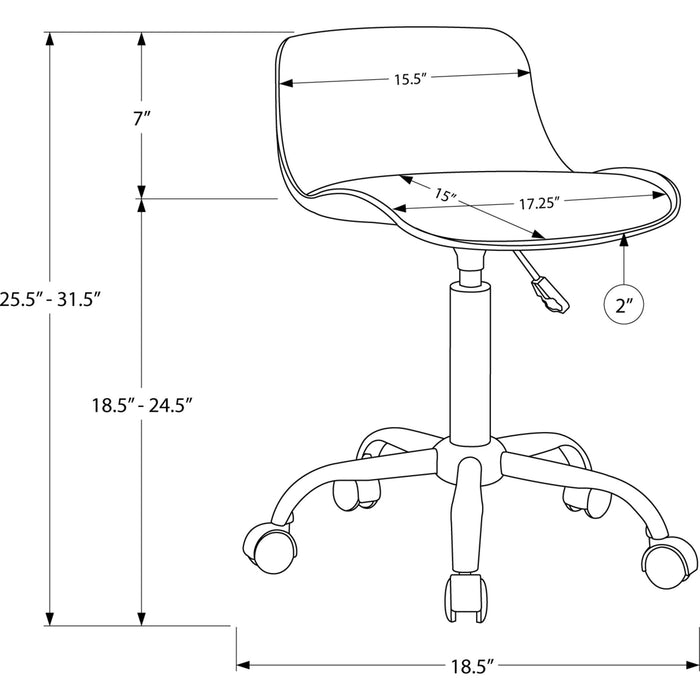 Office Chair - Juvenile - Multi-position