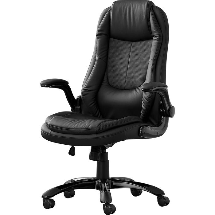 Office Chair - Leather-look - High Back Executive