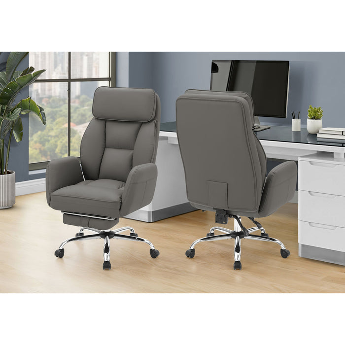 Office Chair - Leather-look - High Back Executive