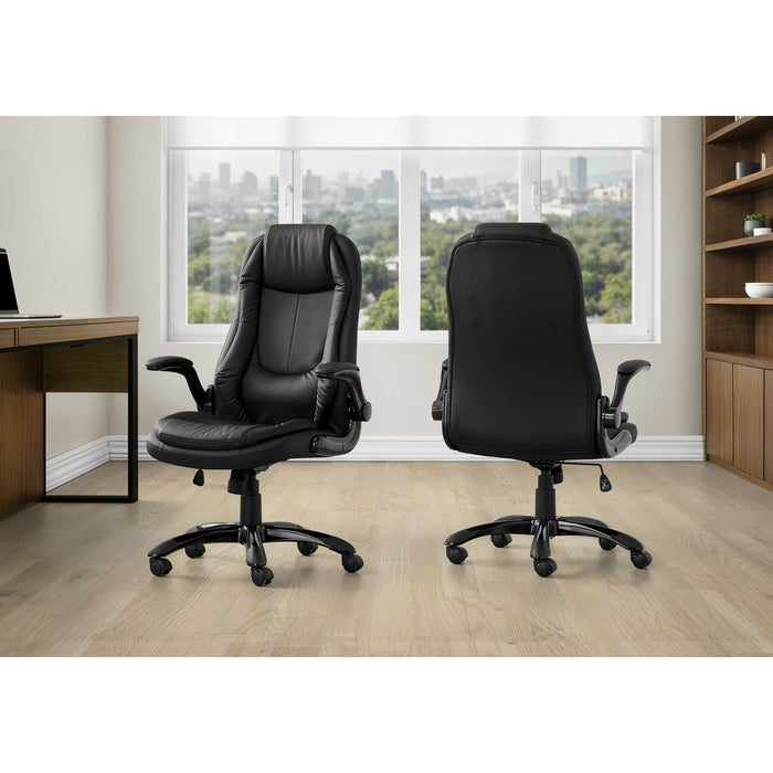 Office Chair - Leather-look - High Back Executive