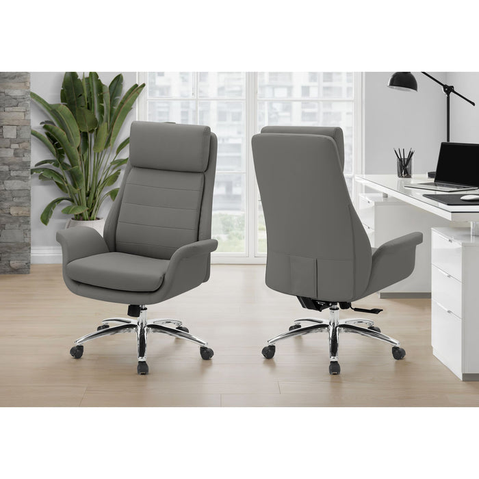 Office Chair - Leather-look - High Back Executive