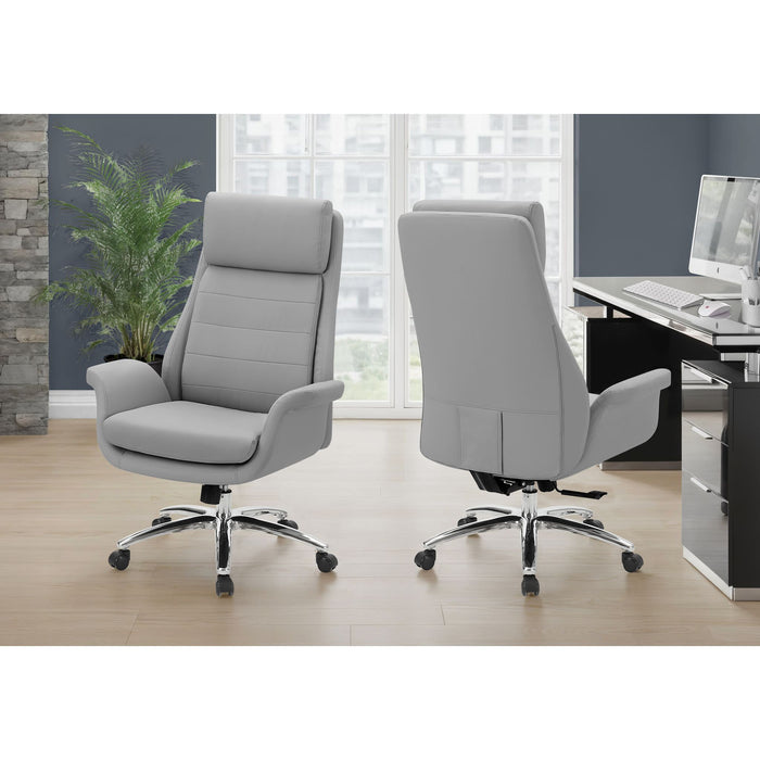 Office Chair - Leather-look - High Back Executive