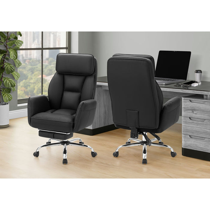 Office Chair - Leather-look - High Back Executive