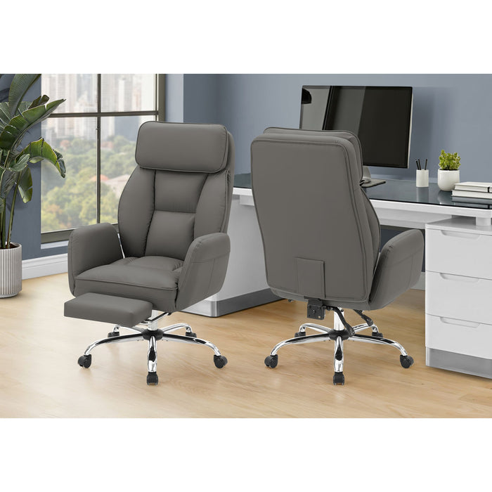 Office Chair - Leather-look - High Back Executive