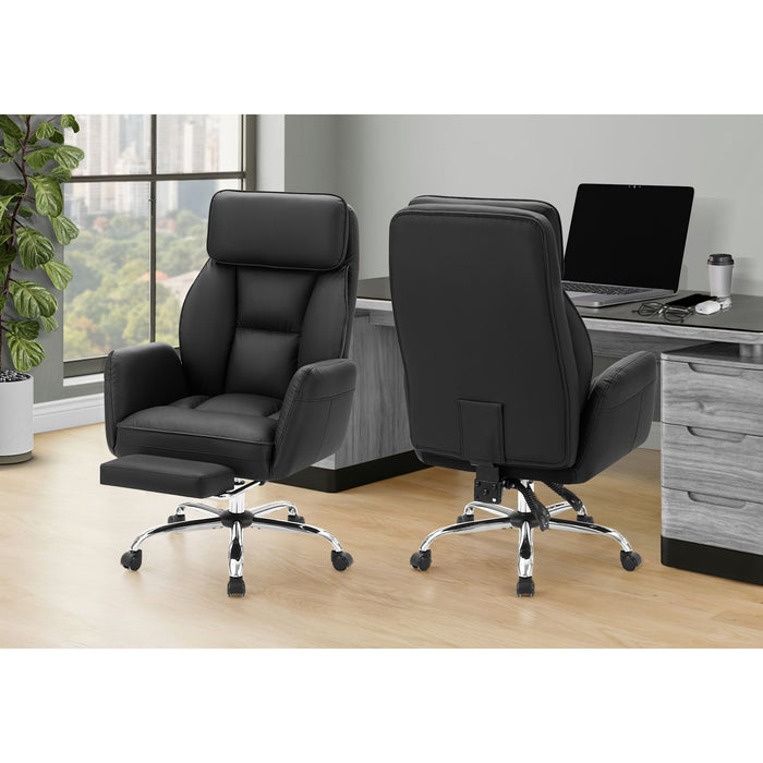 Office Chair - Leather-look - High Back Executive
