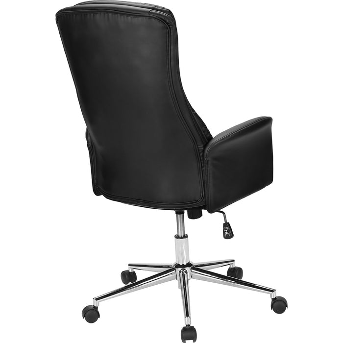 Office Chair - Leather-look - High Back Executive