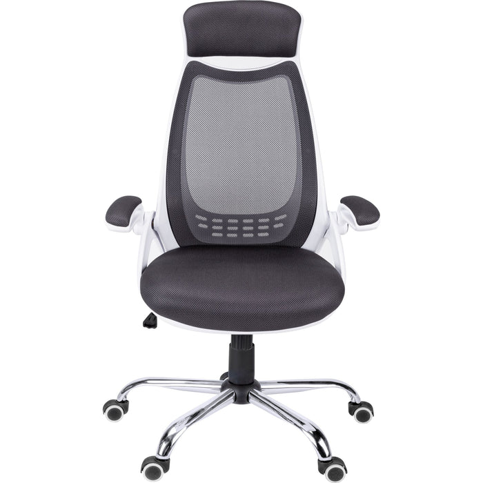 Office Chair - Mesh - Chrome High-back Exec