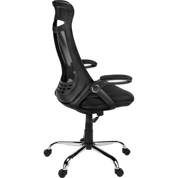 Office Chair - Mesh - Chrome High-back Executive