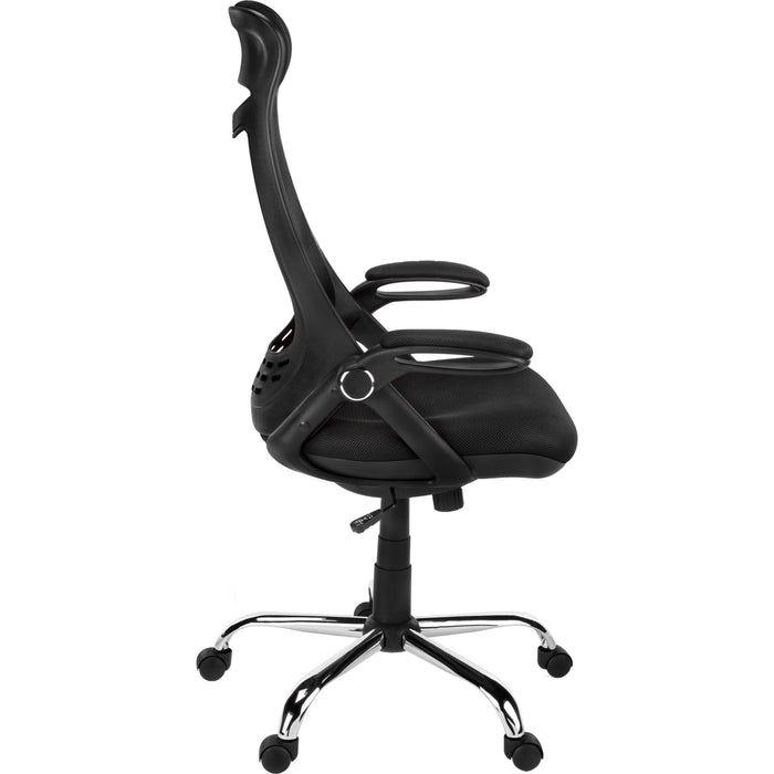 Office Chair - Mesh - Chrome High-back Executive