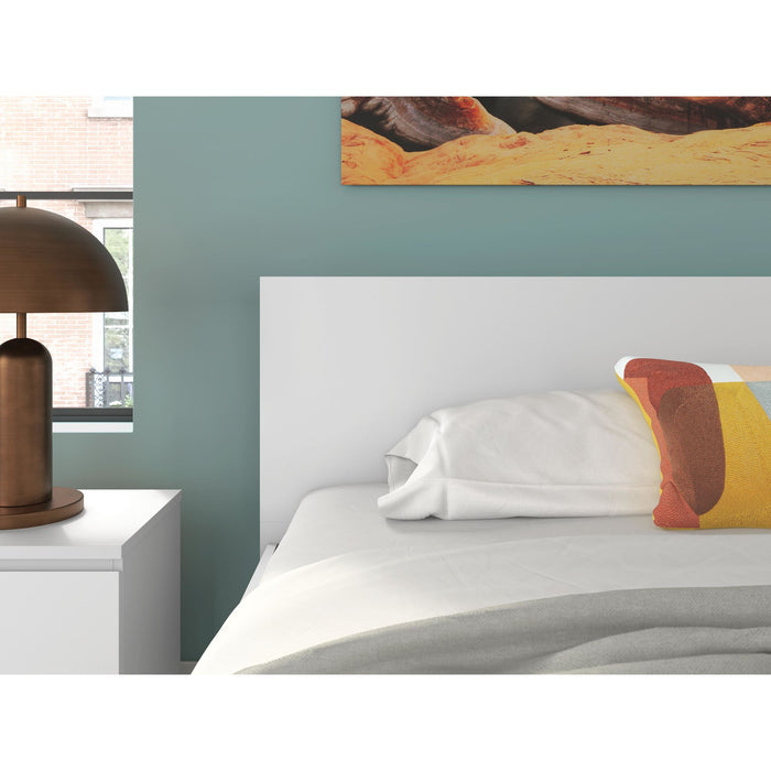 Onita King Panel Headboard - White