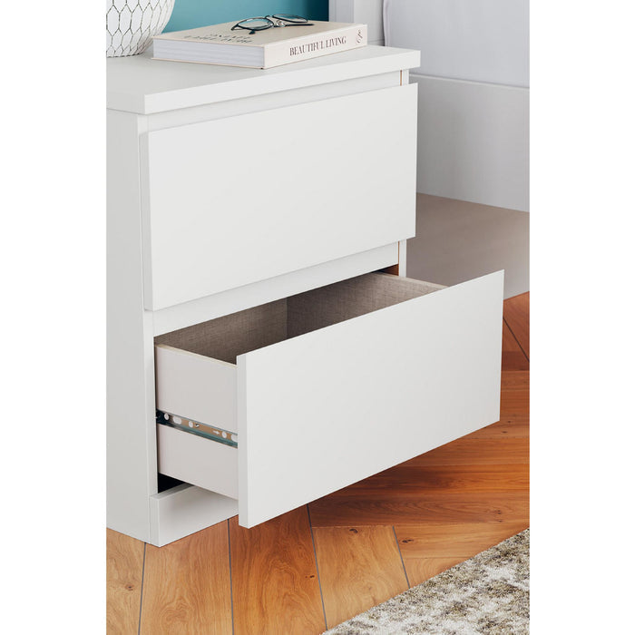 Onita Nightstand - White