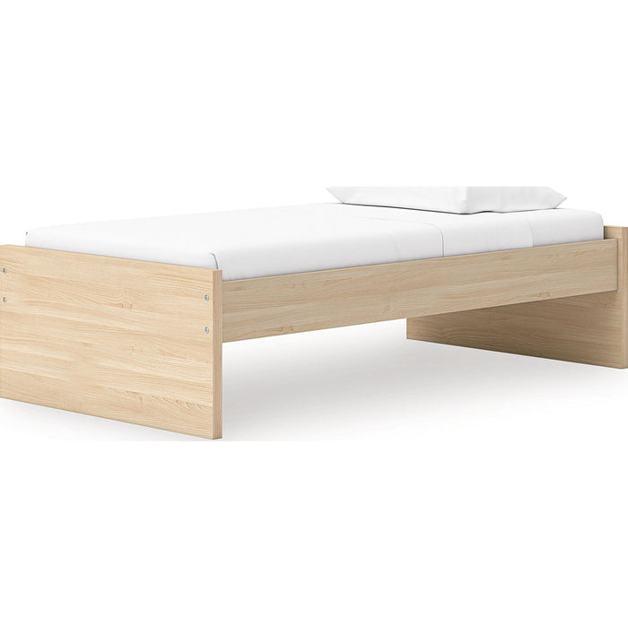 Onita Twin Platform Bed - Natural