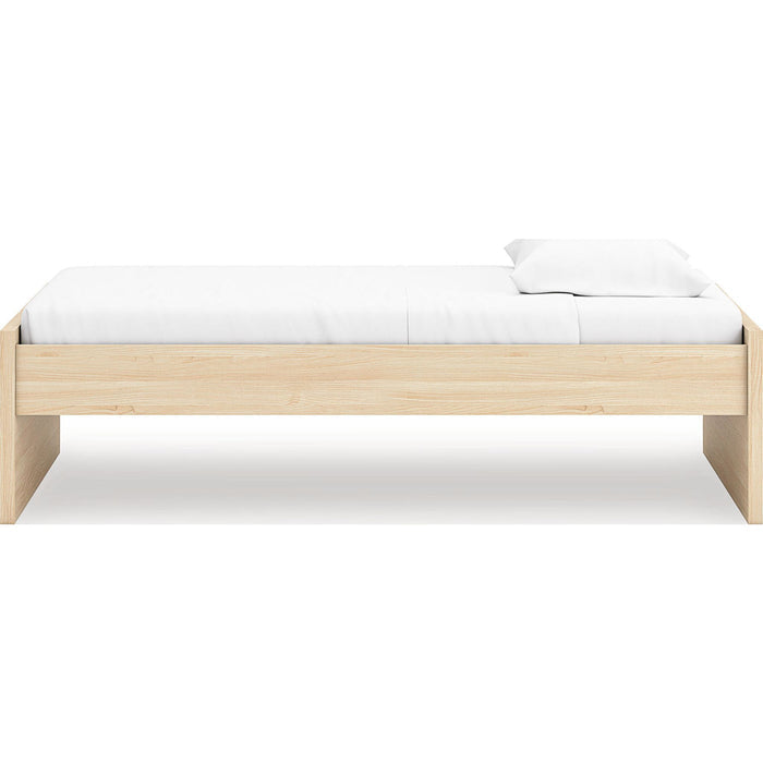 Onita Twin Platform Bed - Natural