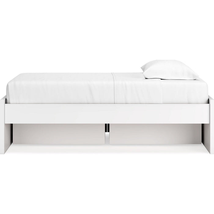 Onita Twin Platform Bed - White