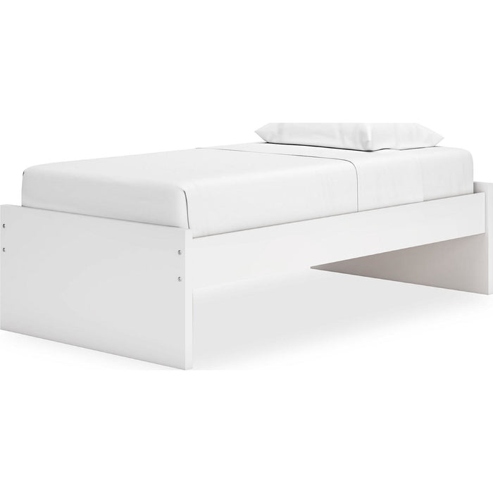 Onita Twin Platform Bed - White