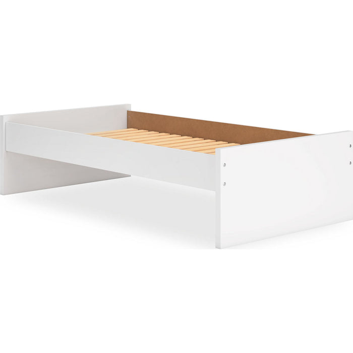 Onita Twin Platform Bed - White