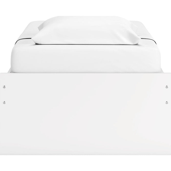 Onita Twin Platform Bed - White
