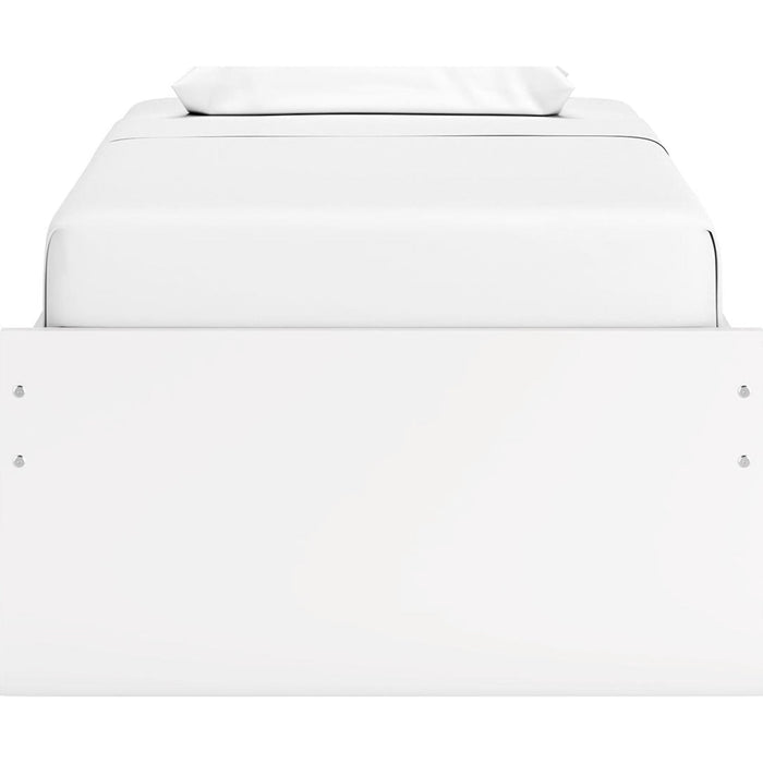 Onita Twin Platform Bed - White