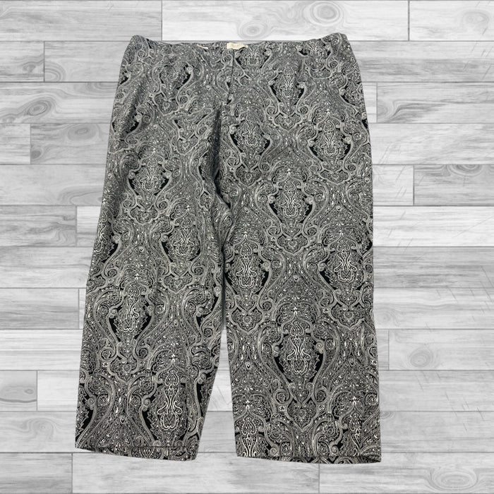 Pants Cropped By Talbots In Paisley, Size: 22