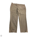 Pants Cropped By Van Heusen In Tan, Size: 18