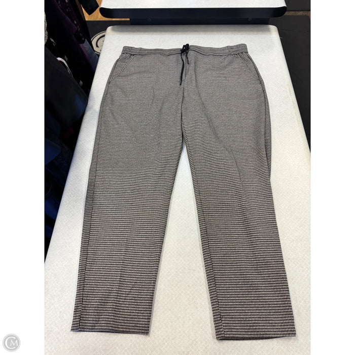Pants Joggers By Clothes Mentor In Black & Brown, Size: 18