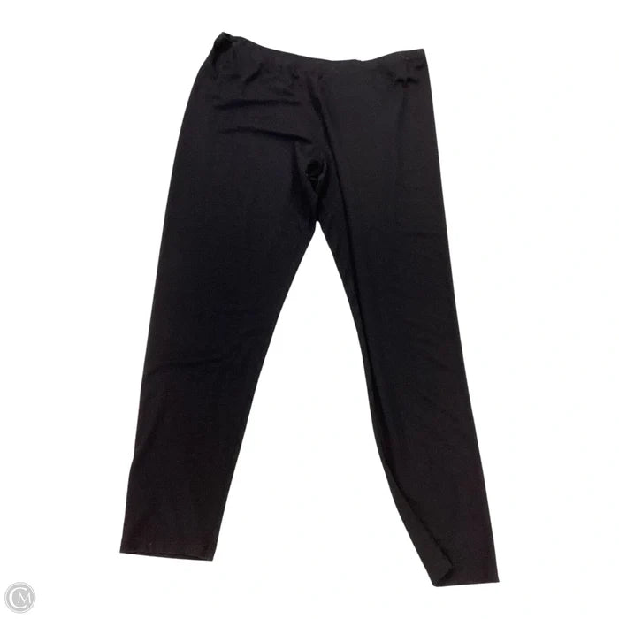 Pants Leggings By Chicos In Black, Size: 3