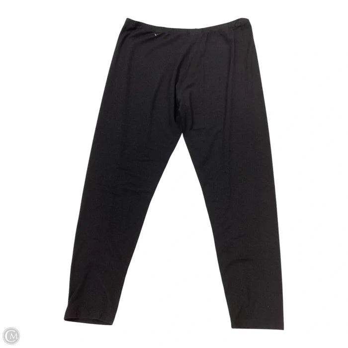 Pants Leggings By Chicos In Black, Size: 3