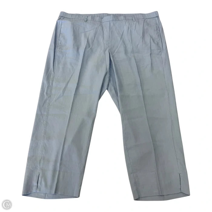Pants Linen By J. Jill In Blue, Size: 3x