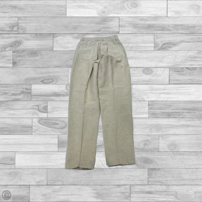 Pants Linen By Talbots In Beige, Size: 8