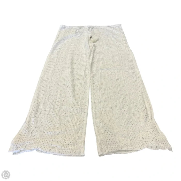 Pants Lounge By Clothes Mentor In White, Size: S