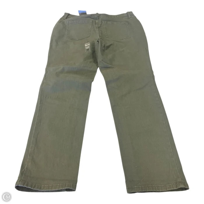 Pants Other By Style And Company In Green, Size: 14