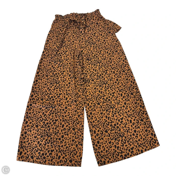 Pants Wide Leg By Sienna Sky In Animal Print, Size: M