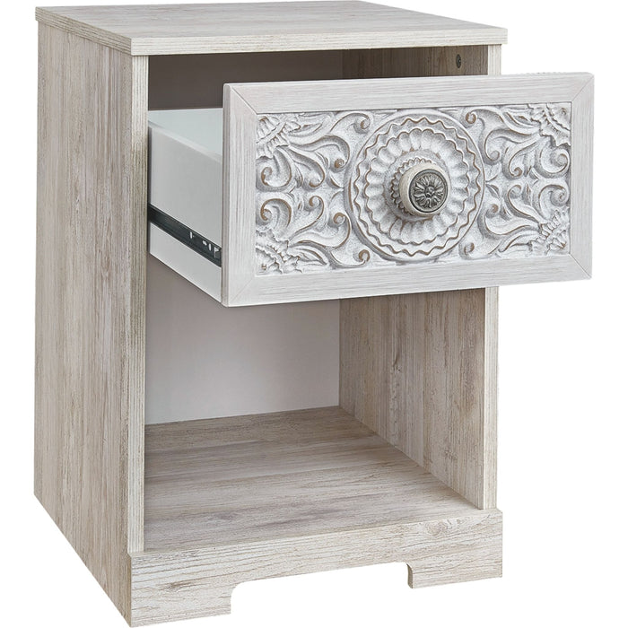 Paxberry Nightstand - Whitewash