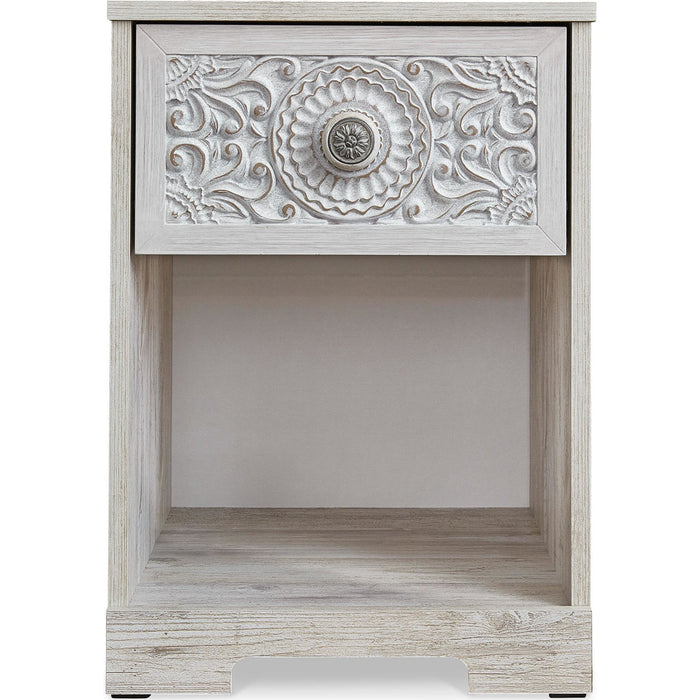 Paxberry Nightstand - Whitewash