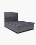 Pioneer Leather Storage Bed Frame