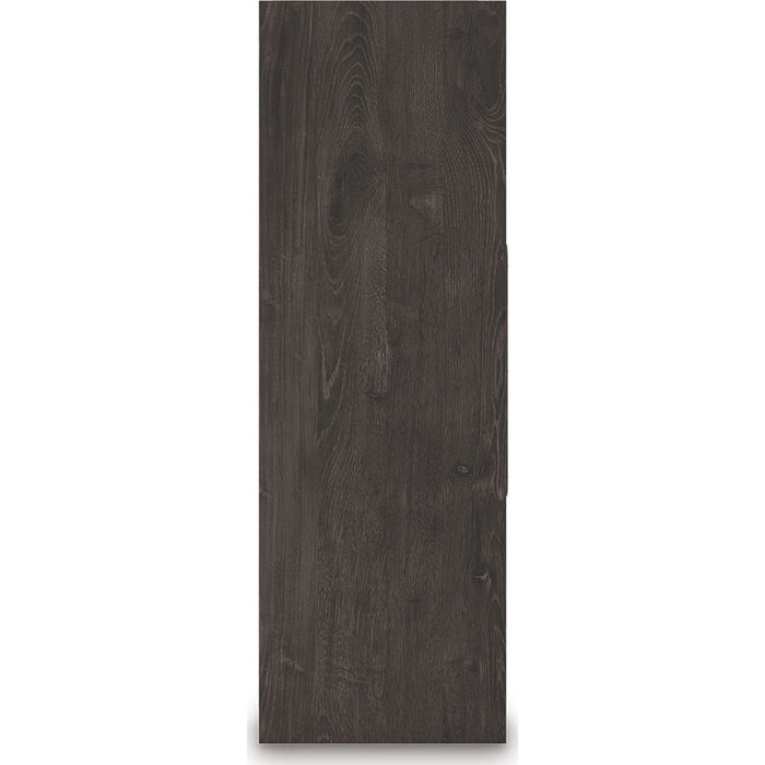 Piperton Bookcase - Charcoal