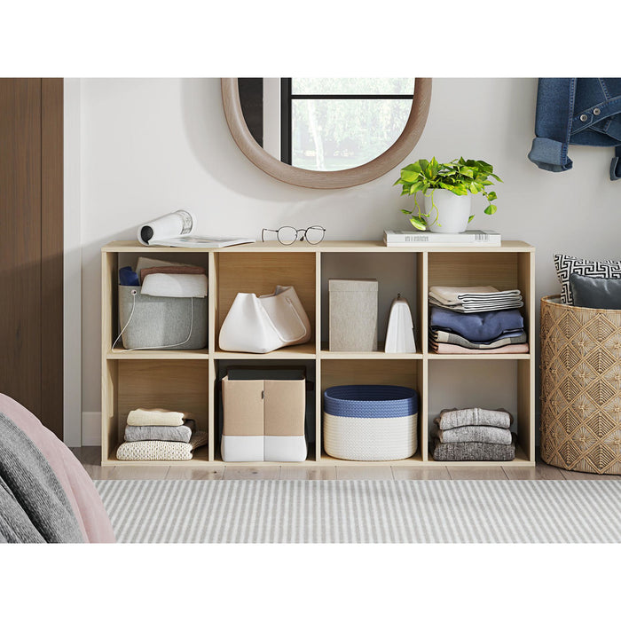 Piperton Eight Cube Organizer Bookcase
