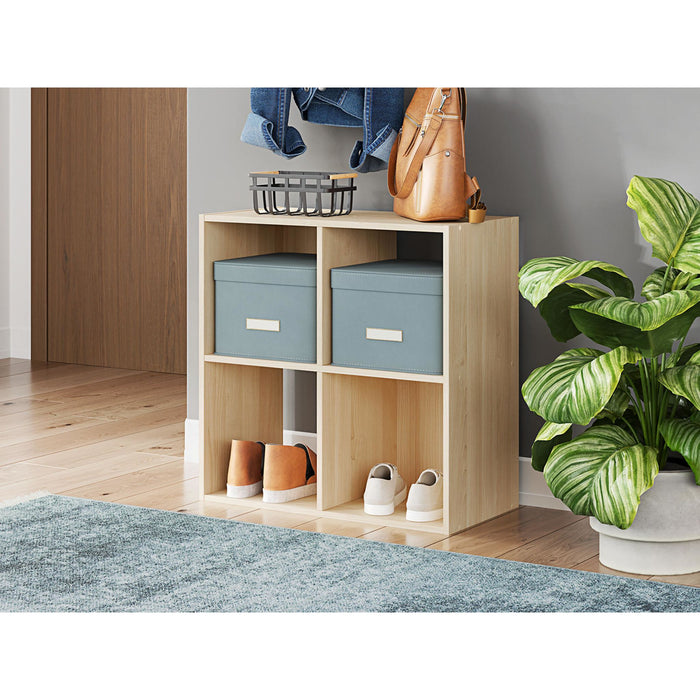 Piperton Four Cube Organizer Bookcase