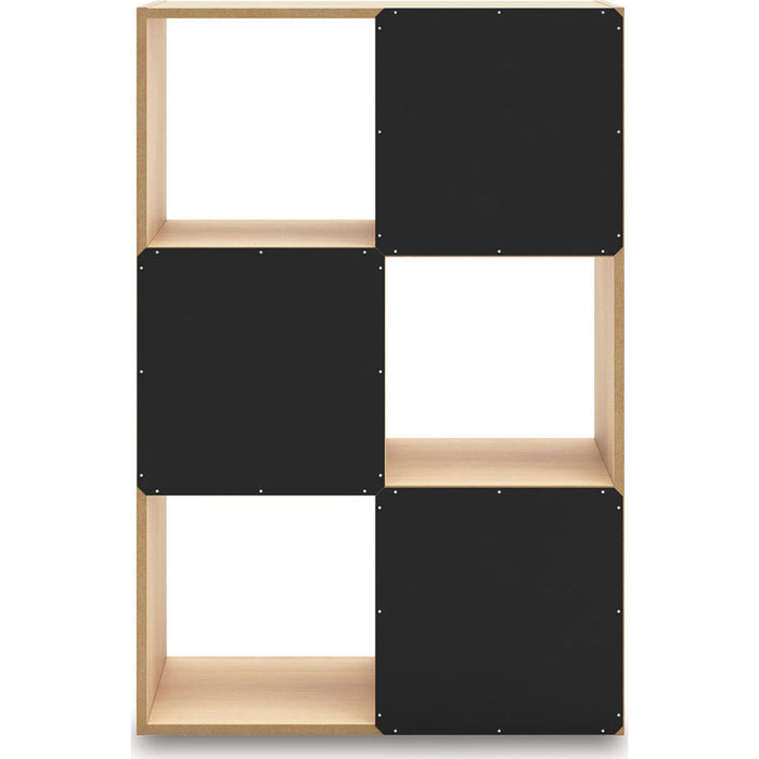 Piperton Six Cube Organizer Bookcase