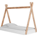 Piperton Tent Bed - Brown/White